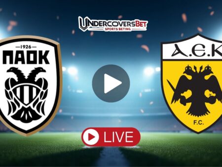 ΠΑΟΚ – ΑΕΚ κανάλι – Live Streaming (13/05)