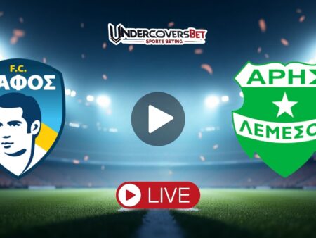 Πάφος – Άρης Λεμεσού κανάλι – Live Streaming (10/05)