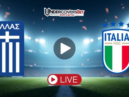 Ελλάδα – Ιταλία κανάλι – Live Streaming (07/06)